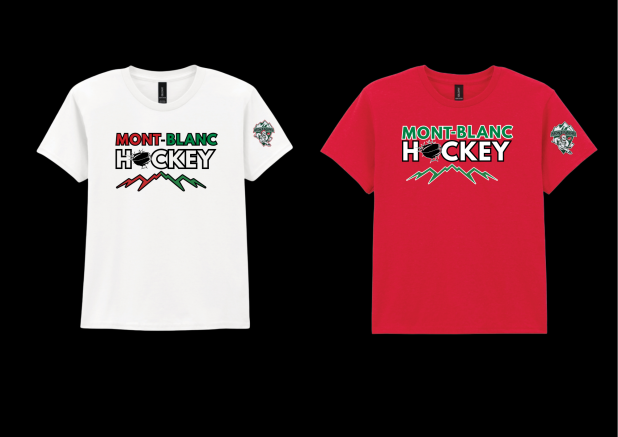PACK 2 T-SHIRT MONT-BLANC HOCKEY